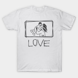 Love - Series Emotions by 9JD T-Shirt